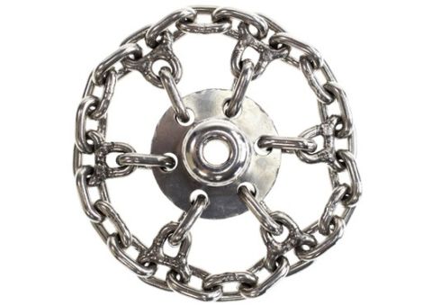 CYCLONE PVC CHAIN 4", 3/8" SHAFT